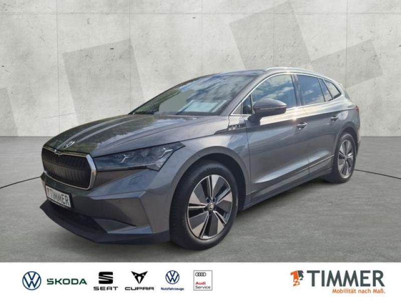 SKODA  Enyaq iV 80x LOFT +MATRIX +ACC +CARPLAY +RKAM +N, Graphite Grau Metallic