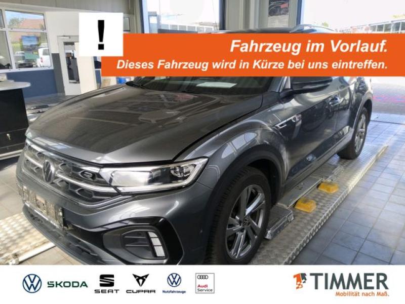 VW  T-Roc 1.0 TSI R-LINE +AHK +PANO +IQ.LIGHT +ACC +, Indiumgrau Metallic