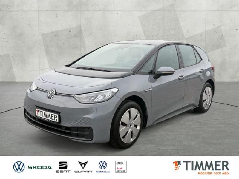 VW  ID.3 PURE PERF. 55 kWh +LED+NAVI+SHZ+MFL+, Mondsteingrau Schwarz