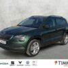 SKODA  Karoq 2.0 TDI DSG STYLE +AHK +LED +ACC+NAVI+SHZ+, Emerald Grün Metallic