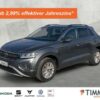VW  T-Roc 1.5 TSI DSG LIFE +LED +ACC+NAVI+ SHZ+ APP+, Indiumgrau Metallic