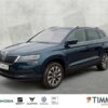 SKODA  Karoq 1.5 TSI DSG CLEVER +AHK +LED +RKAM +NAVI +, Lava Blau Metallic