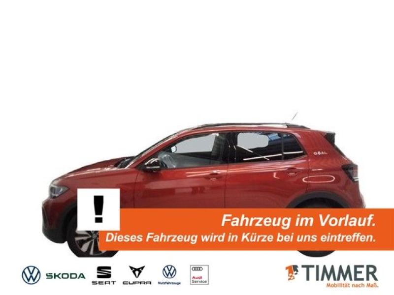 VW  T-Cross 1.0 TSI GOAL +LED +ACC +APP +NAVI +SHZ +, Kings Red Metallic