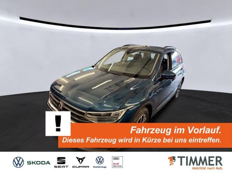 VW  Tiguan 2.0 TDI DSG LIFE +AHK +LED +RKAM +ACC +ST, Nightshade Blue Metallic