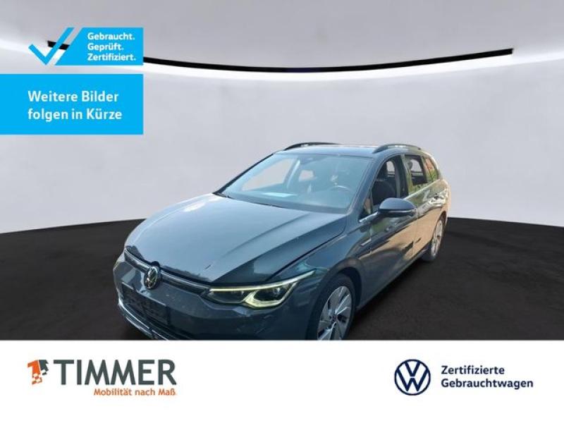 VW  Golf VIII Variant 1.5 eTSI DSG STYLE +AHK +LED +, Delfingrau Metallic