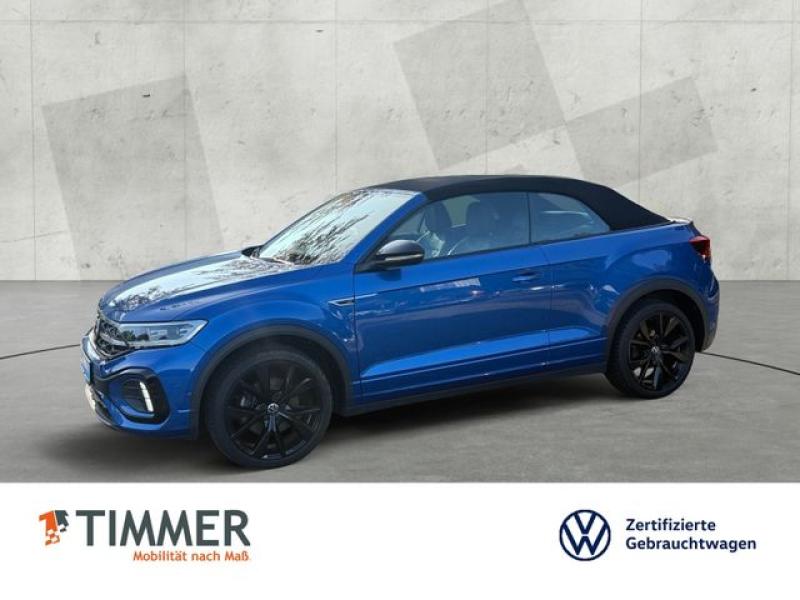 VW  T-Roc Cabriolet 1.5 TSI R-Line DSG *NAVI*LEDER*B, Ravennablau Metallic