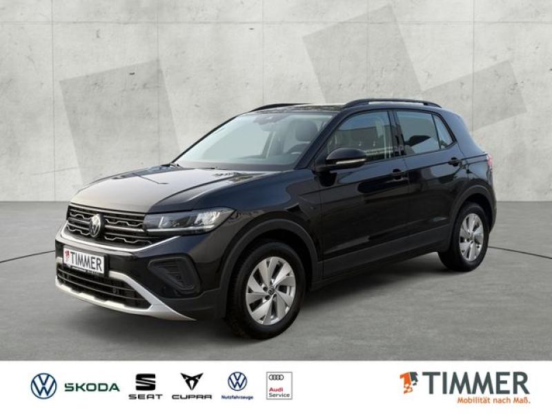 VW  T-Cross 1.0 TSI LIFE +LED +ACC +RKAM +VIRTUAL +N, Deep Black Perleffekt