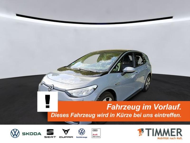 VW  ID.3 PURE PERF. 55 kWh +LED +NAVI +SHZ +CARPLAY, Mondsteingrau Schwarz
