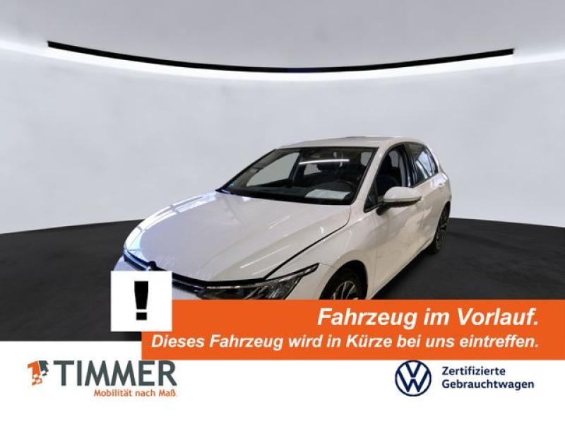 VW  Golf VIII 2.0 TDI DSG LIFE +AHK +LED +ACC +VIRTU, Pure White