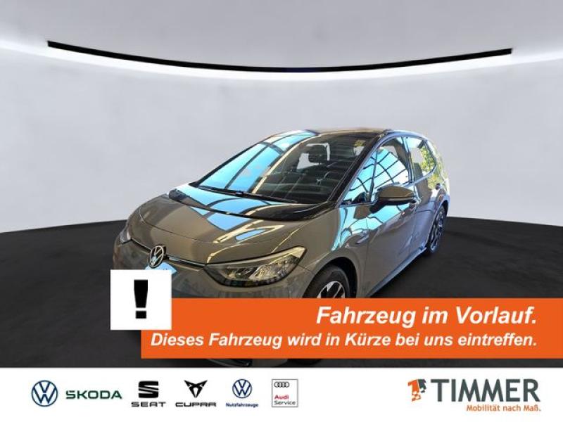 VW  ID.3 PRO 62 kWh +LED +RKAM +ACC +HuD +APP +NAVI, Mondsteingrau Schwarz