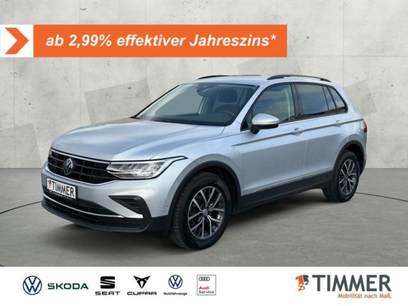VW  Tiguan 2.0 TDI DSG LIFE +RKAM+ ACC+ CARPLAY+NAVI, Reflexsilber Metallic