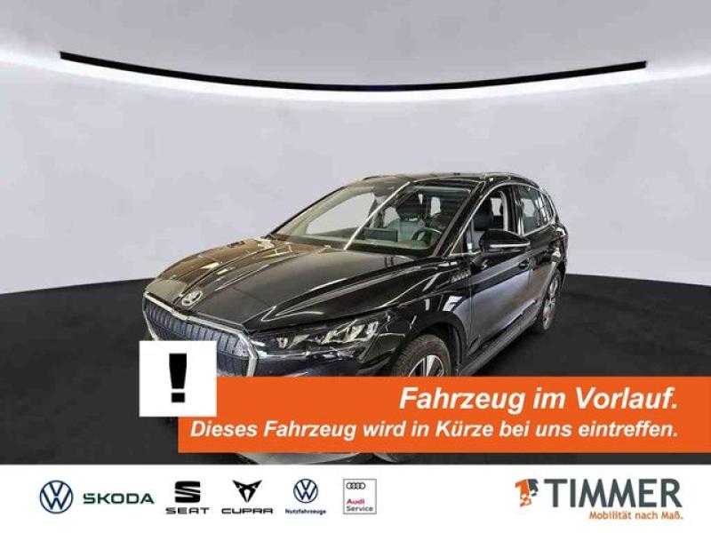 SKODA  Enyaq iV 80 LOFT+WÄPU +AHK +LED +RKAM +ACC +NAVI, Black Magic Perleffekt