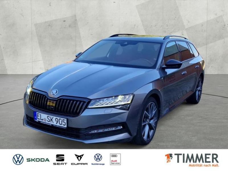 SKODA  Superb Combi 2.0 TDI DSG Sportline AHK*RFK*COLUM, graumetallic
