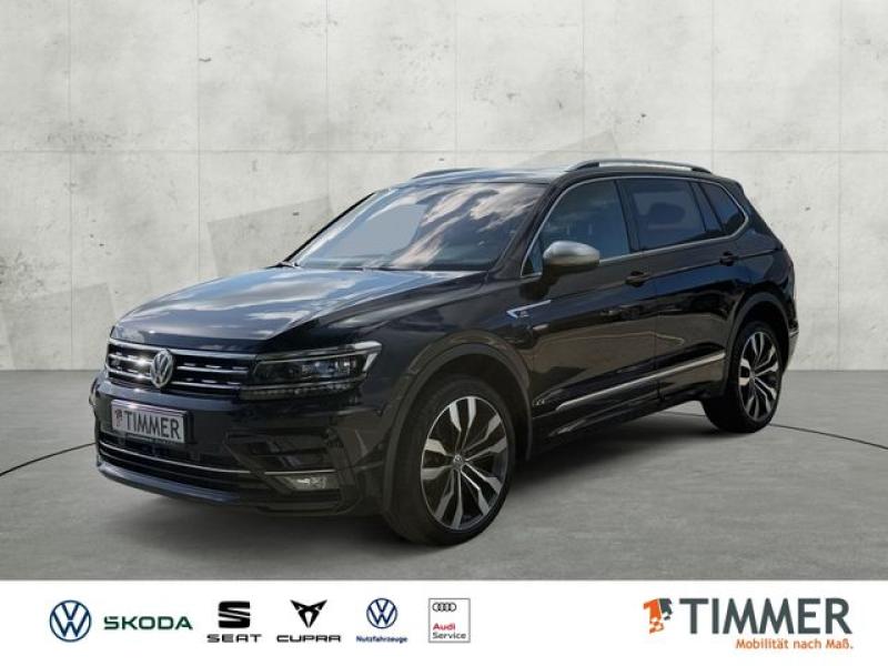 VW  Tiguan Allspace 2.0 TDI DSG R-Line HL 4M AHK ACC, Deep Black Perleffekt