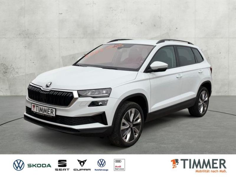SKODA  Karoq 1.5 TSI DSG STYLE +AHK+LED+ACC+RKAM+NAVI +, Moon Weiß Perleffekt