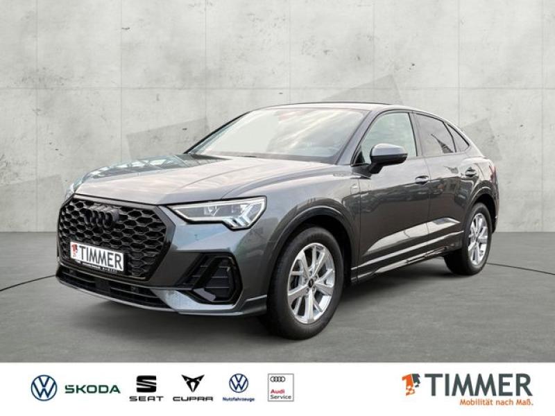 AUDI  Q3 Sportback S-LINE BLACK 35 TDI 150PS S tronic, Daytonagrau Perleffekt