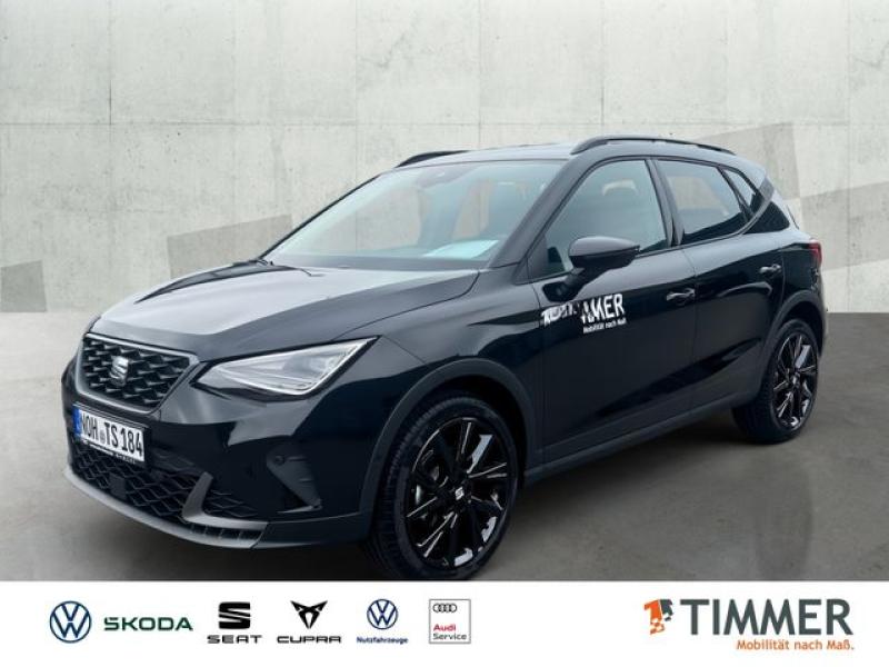 SEAT  Arona FR Black Edition 1.0TSI 85kW (116PS)*DSG*S, Midnight Schwarz Metallic
