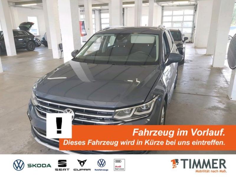 VW  Tiguan 2.0 TDI DSG ELEGANCE +AHK +MATRIX +RKAM +, Delfingrau Metallic