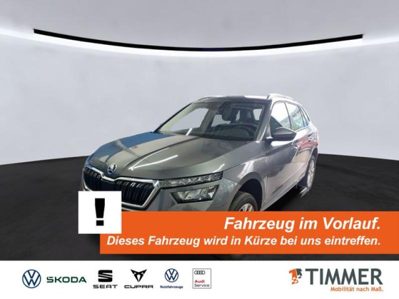 SKODA  Kamiq 1.5 TSI DSG STYLE +AHK +LED +ACC +CARPLAY, Graphite Grau Metallic