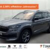 SKODA  Kodiaq 2.0 TDI DSG 4x4 SPORTLINE +AHK +MATRIX +A, Graphite Grau Metallic