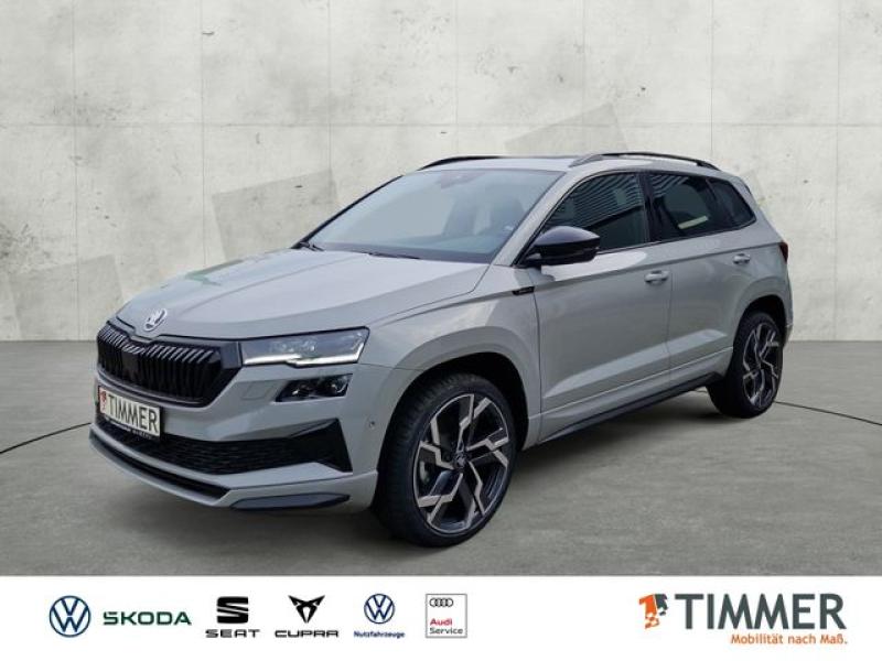 SKODA  KAROQ Sportline 2,0 TDI DSG PANO*WINTER*CANTON*M, Steel-Grau