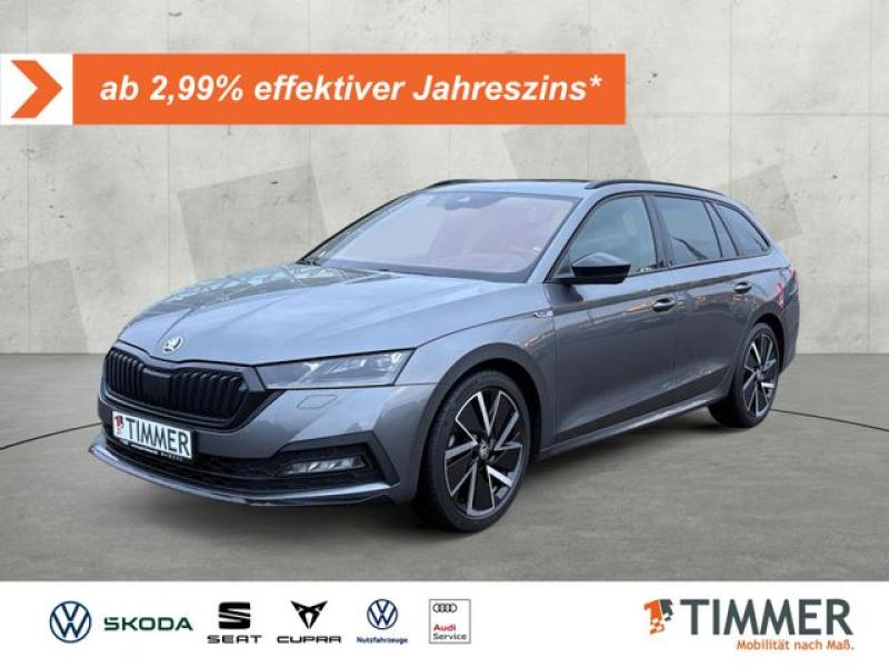 SKODA  Octavia Combi SPORTLINE 2.0 TDI 150PS DSG +PANO+, Graphite Grau Metallic