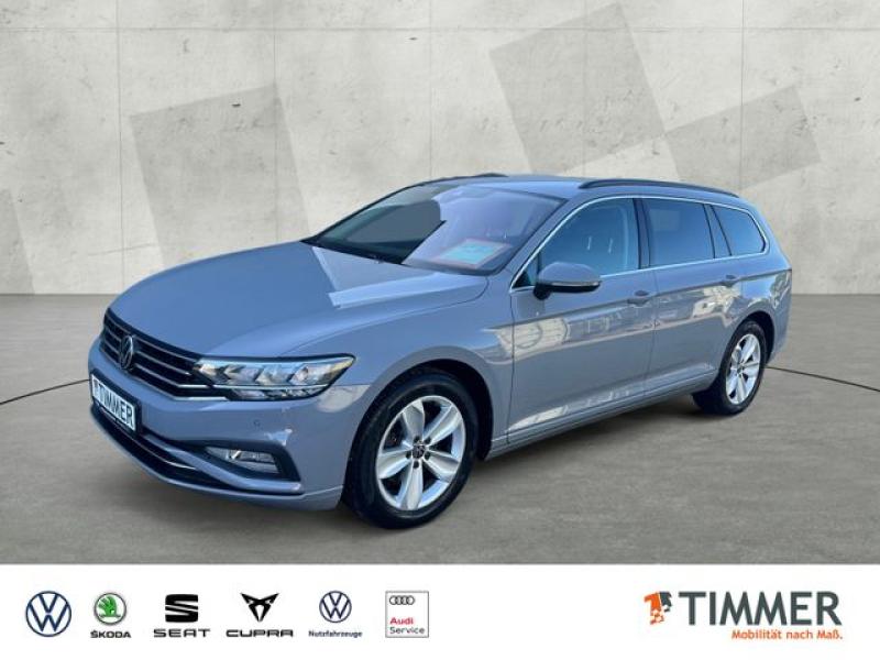 VW  Passat Variant 2.0 TDI DSG BUSINESS +AHK +360° +, Mondsteingrau