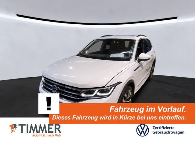 VW  Tiguan 1.5 TSI DSG R-LINE +AHK +MATRIX +RKAM +AC, Pure White