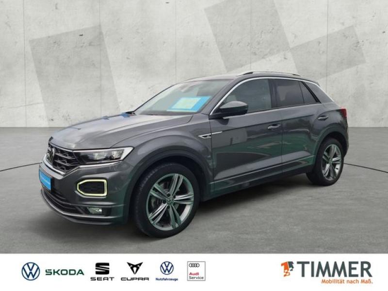 VW  T-Roc 2.0 TDI DSG R-LINE +AHK+RFK+LED+ACC+EHK+, Indiumgraumetallic