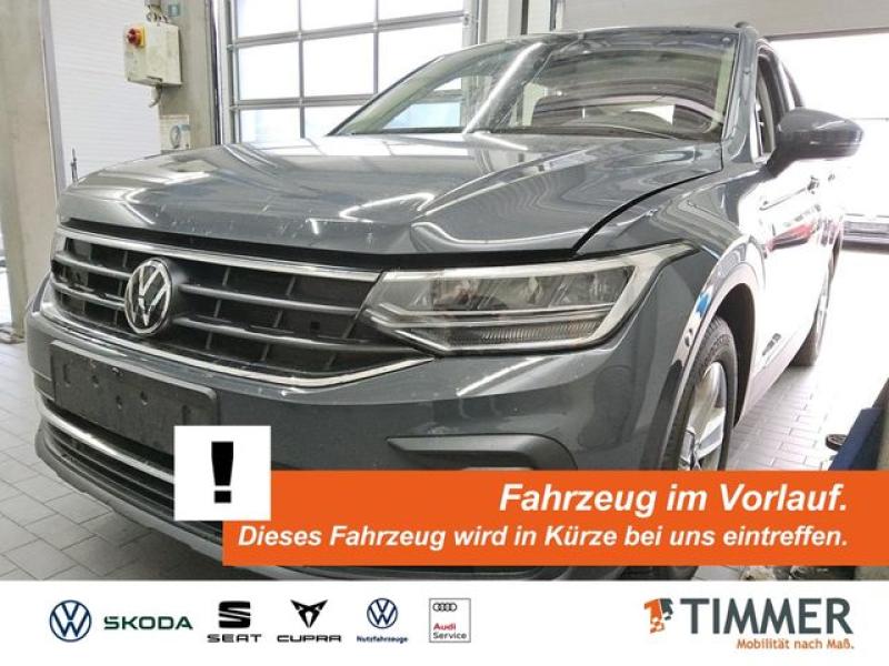 VW  Tiguan 2.0 TDI DSG LIFE +AHK +360° +LED +ACC +AP, Delfingrau Metallic