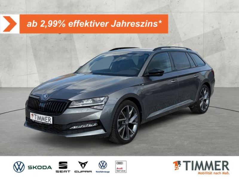 SKODA  Superb Combi 2.0 TDI DSG SPORTLINE +AHK+ACC+DCC+, Graphite Grau Metallic