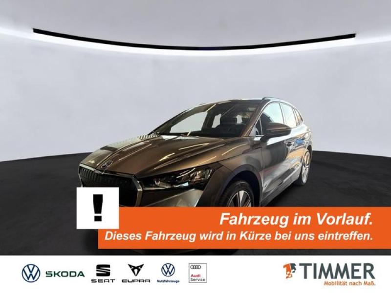 SKODA  Enyaq iV 60 LOFT +WÄPU +360° +LED +ACC +NAVI +SH, Graphite Grau Metallic