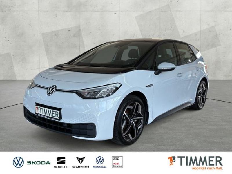 VW  ID.3 PURE PERF. 55 kWh +SPORTPAKET +LED +NAVI +S, Gletscherweiß Metallic
