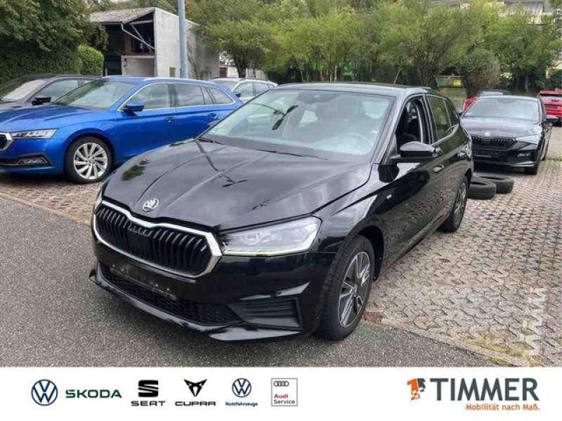 SKODA  Fabia 1.0 TOUR +LED +CARPLAY +SHZ +ALU +DAB +, Black Magic Perleffekt