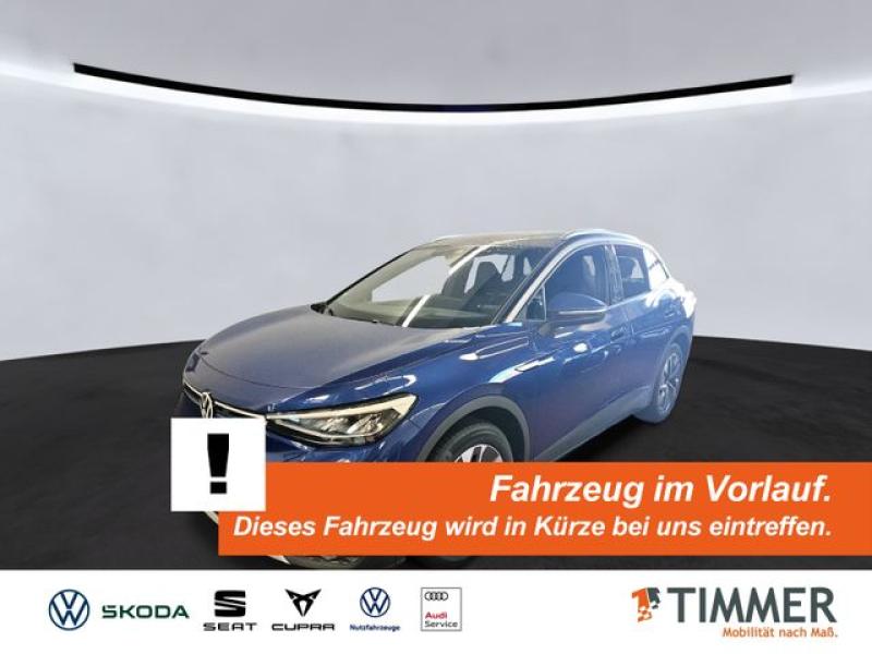 VW  ID.4 PURE 55 kWh +360° +LED +ACC +HuD +NAVI +SHZ, Blue Dusk Metallic