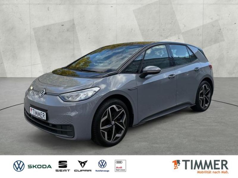 VW  ID.3 PRO PERF. 62 kWh +LED +ACC +CARPLAY +NAVI +, Mondsteingrau Schwarz