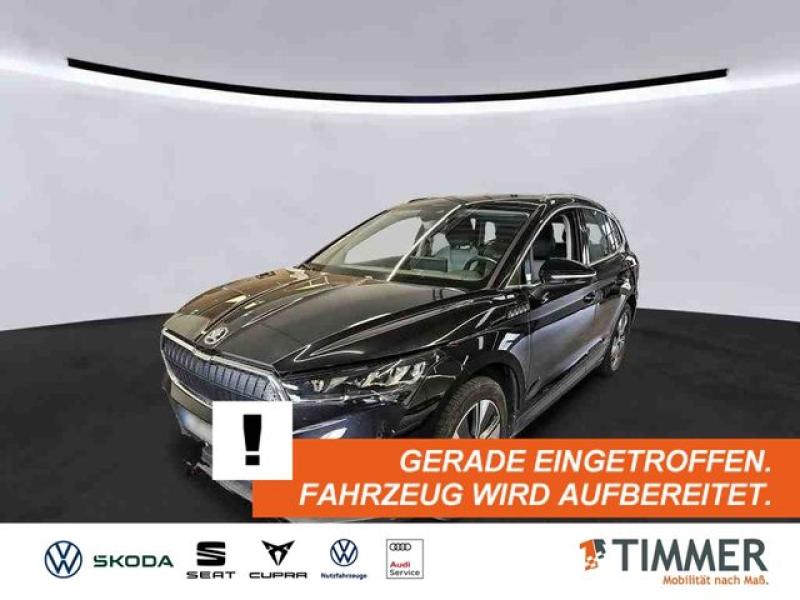 SKODA  Enyaq iV 80 LOFT+WÄPU +AHK +LED +RKAM +ACC +NAVI, Black Magic Perleffekt